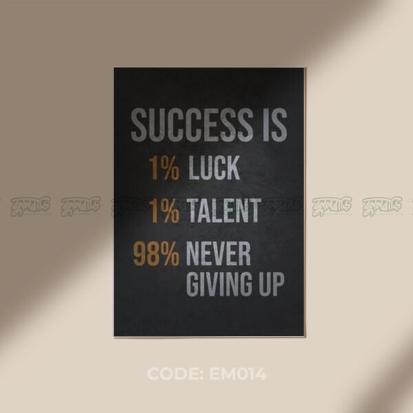 Motivational WALLBOARD – EM014