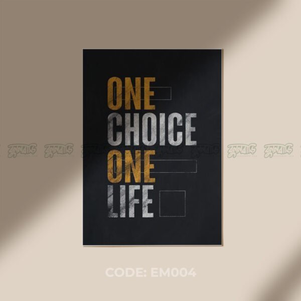 Motivational WALLBOARD – EM004