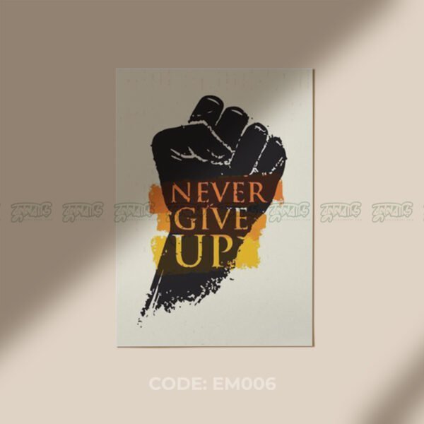 Motivational WALLBOARD – EM006