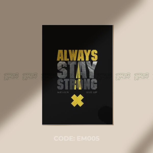 Motivational WALLBOARD – EM005